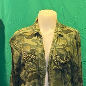 Camo jacket shirt